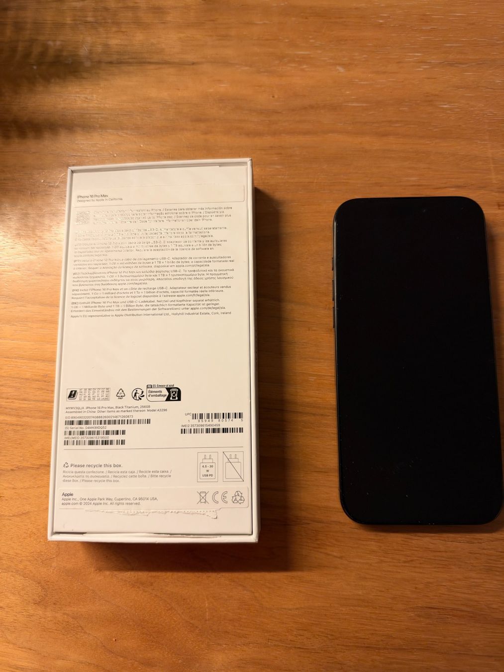 Apple Handys / Smartphones: Apple iPhone 16 Pro Max 256 GB – Gebraucht aus Schneisingen von Tomthedragon 1