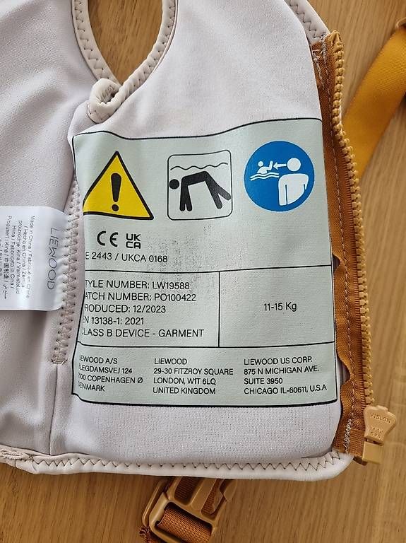 Giubbotti di salvataggio: Schwimmweste Liewood 11-15kg – Usato da Wängi venduto da ann_qj8y 1