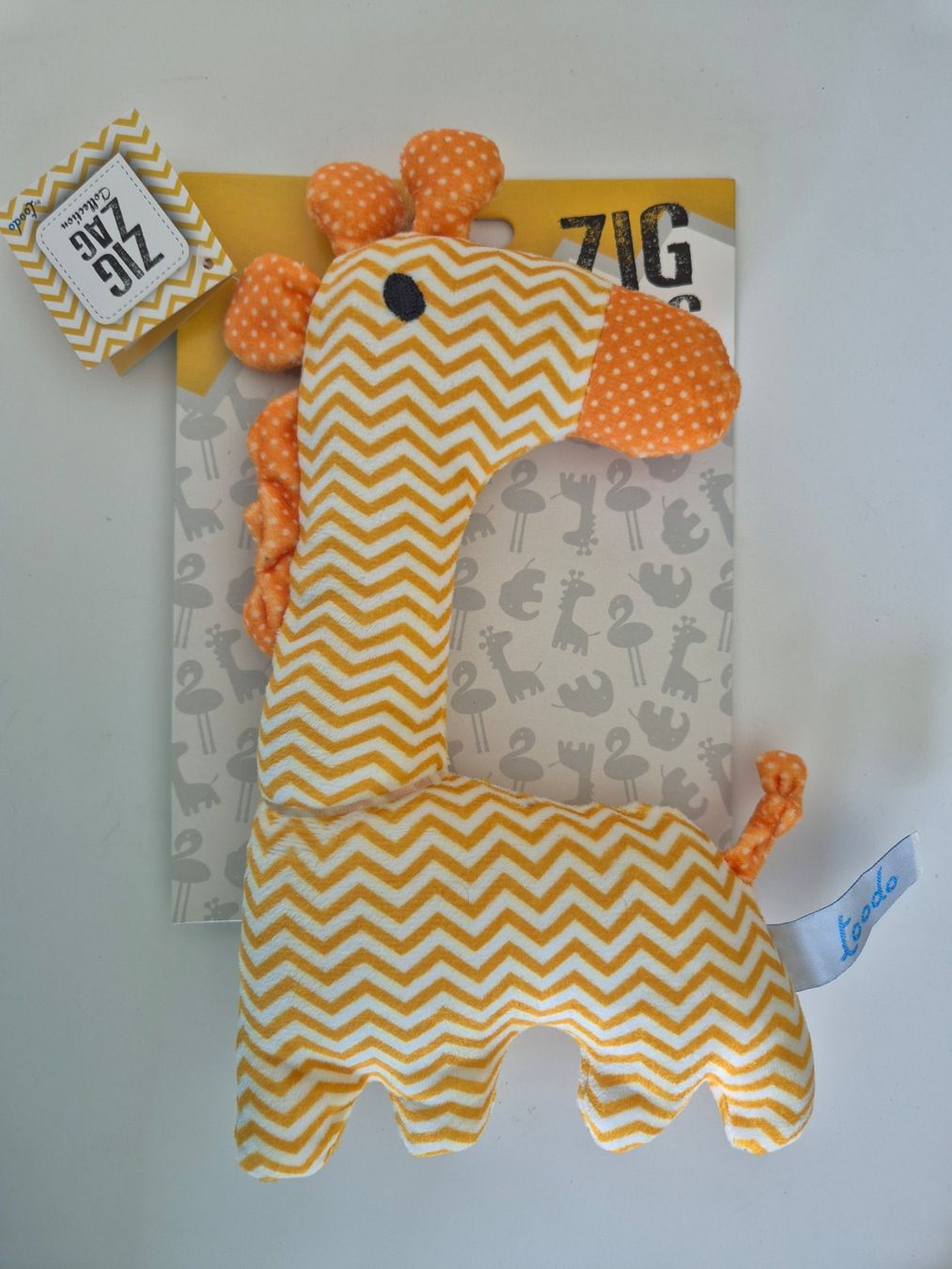 Spielzeuge: Zig Zag Kuscheltier Giraffe – Neu und originalverpackt aus Aarburg von i_c6r8