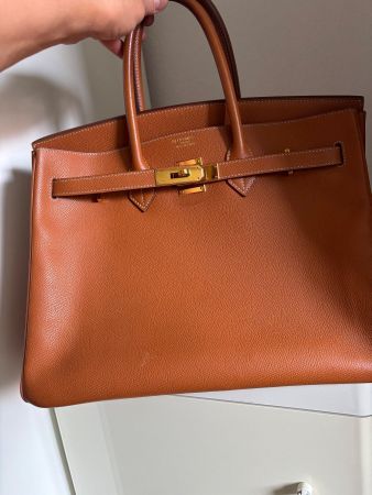 Hermès Birkin 35 Epsom gold HHS (Horseshoe Stamp) 2011