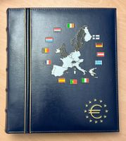 Leuchtturm Euro-Münzalbum 2002 komplett – 12 Länder, unz.