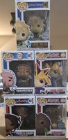 Lot 5 Funko Pop Anime – Black Clover, Demon Slayer, Yu-Gi-Oh