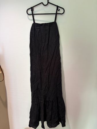 OTHER STORIES 100% Linen black dress