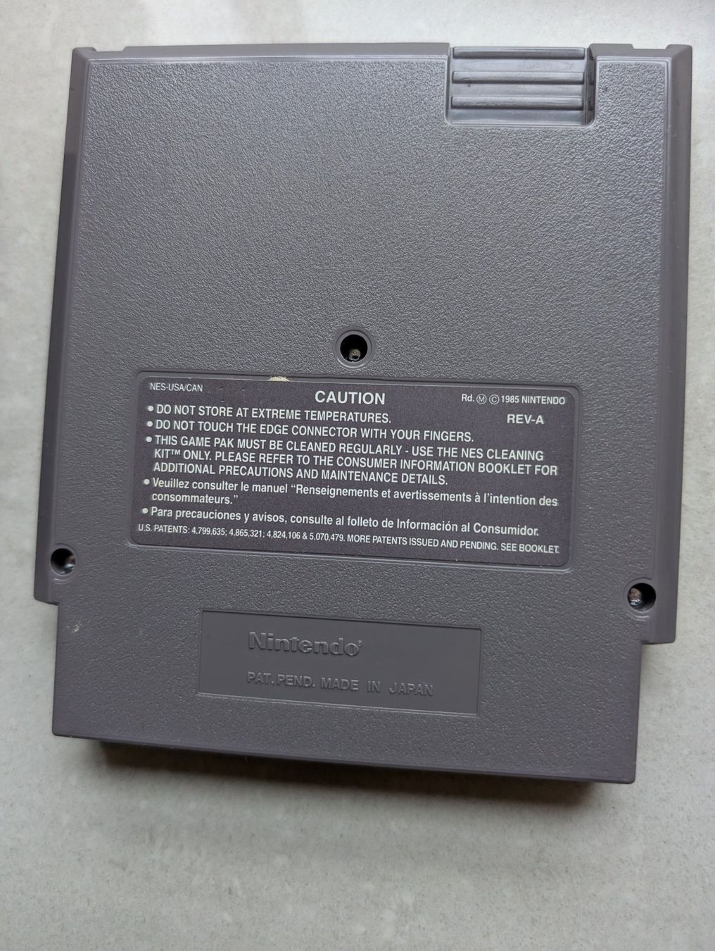 Nintendo Giochi: DARKWING DUCK (US-VERSION) - NINTENDO NES – Usato da Spiegel b. Bern venduto da Natix 3