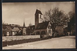 Brugg, Strassenpartie bei der reformiert