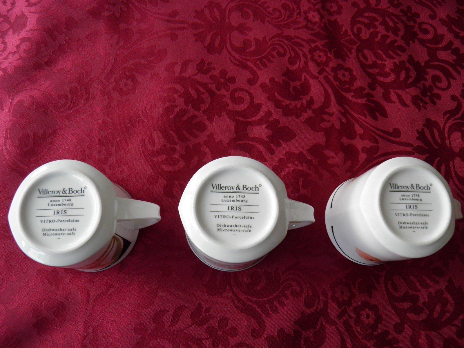 Villeroy & Boch Tazze: 3 Tassen "Iris" , Villeroy&Boch – Usato da Triesen FL venduto da Trigon 4