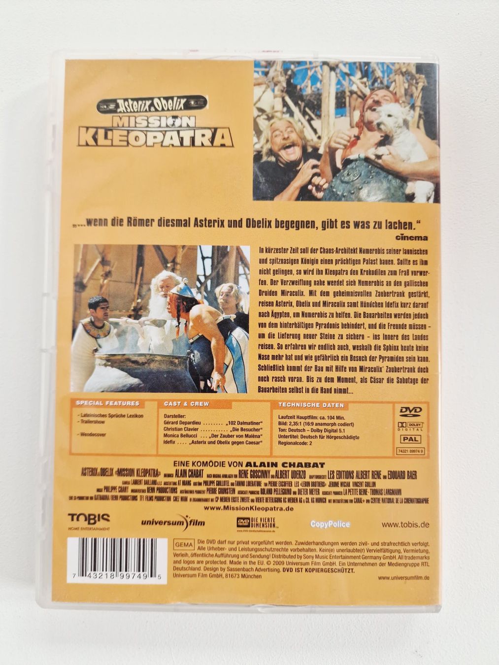 Tutti i DVDs: DVD Asterix Mission Kleopatra – Usato da Hallau venduto da CHACLA 1