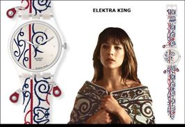 007 Swatch ELEKTRA KING / THE WORLD IS NOT ENOUGH ungetragen