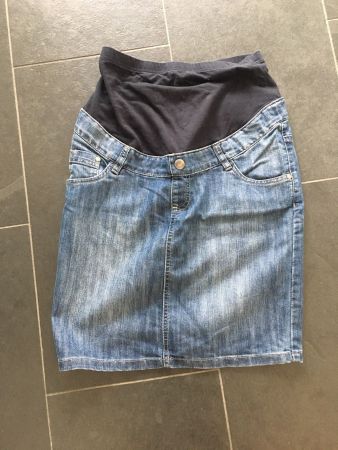 Umstandsjeansjupe Gr. 34