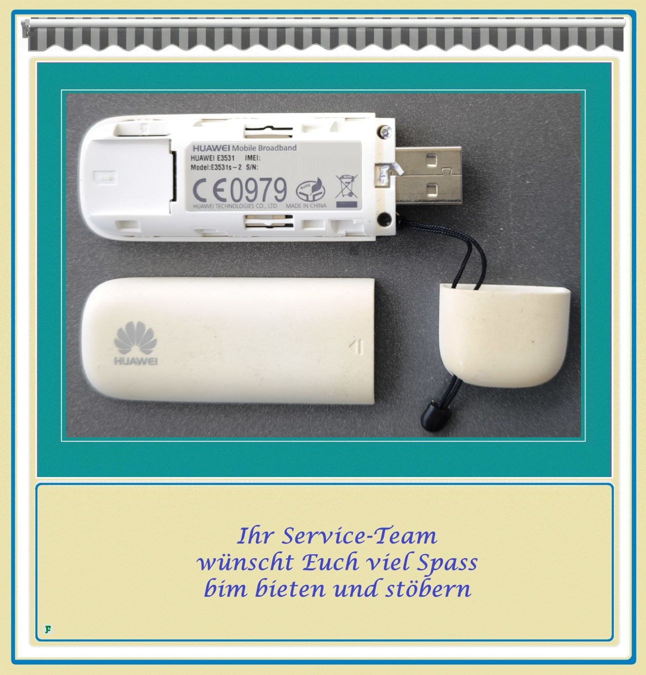 Huawei Chiavette USB: SWISSCOM • USB-WLAN-Stick – Usato da Münchwilen TG venduto da FLOHMIFLITZER 1