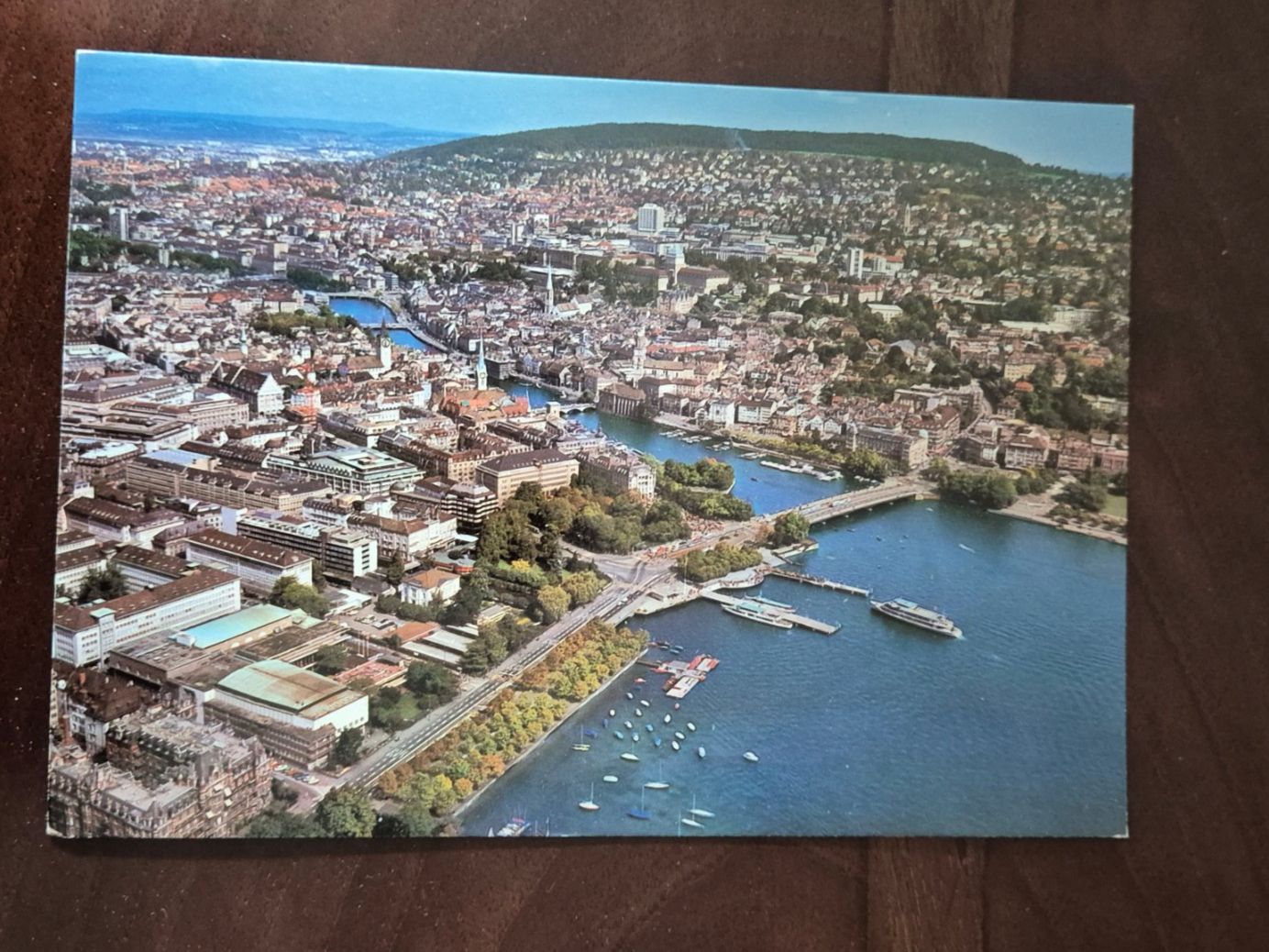 Cartoline postali: Ansichtskarte Zürich – Usato da Riehen venduto da Gatzgi