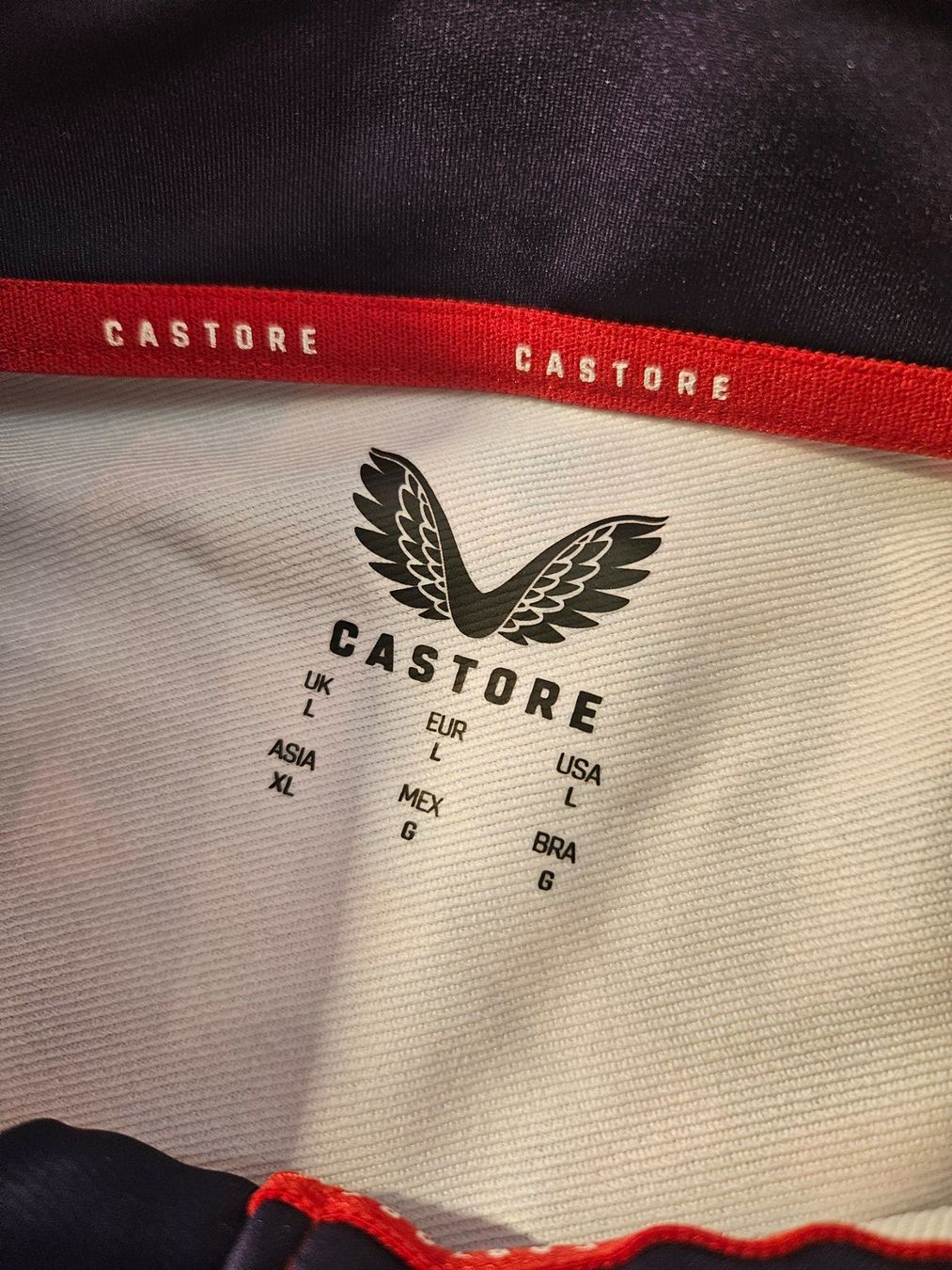 Canottiere & Pantaloni: FC Sevilla Trainingsoberteil Castore NEU L Spanien – Nuovo (secondo la descrizione) da Hägglingen venduto da United-Village-Trade 3