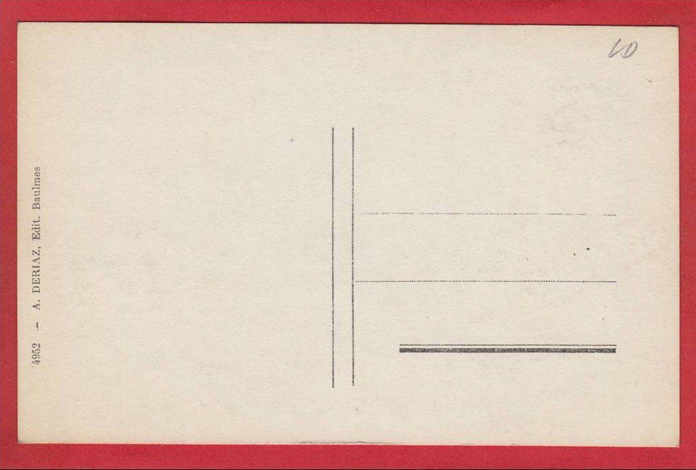 Cartoline postali: L'AUBERSON ET LA GITTAZ – Usato da Grüningen venduto da Kartenlaube 1