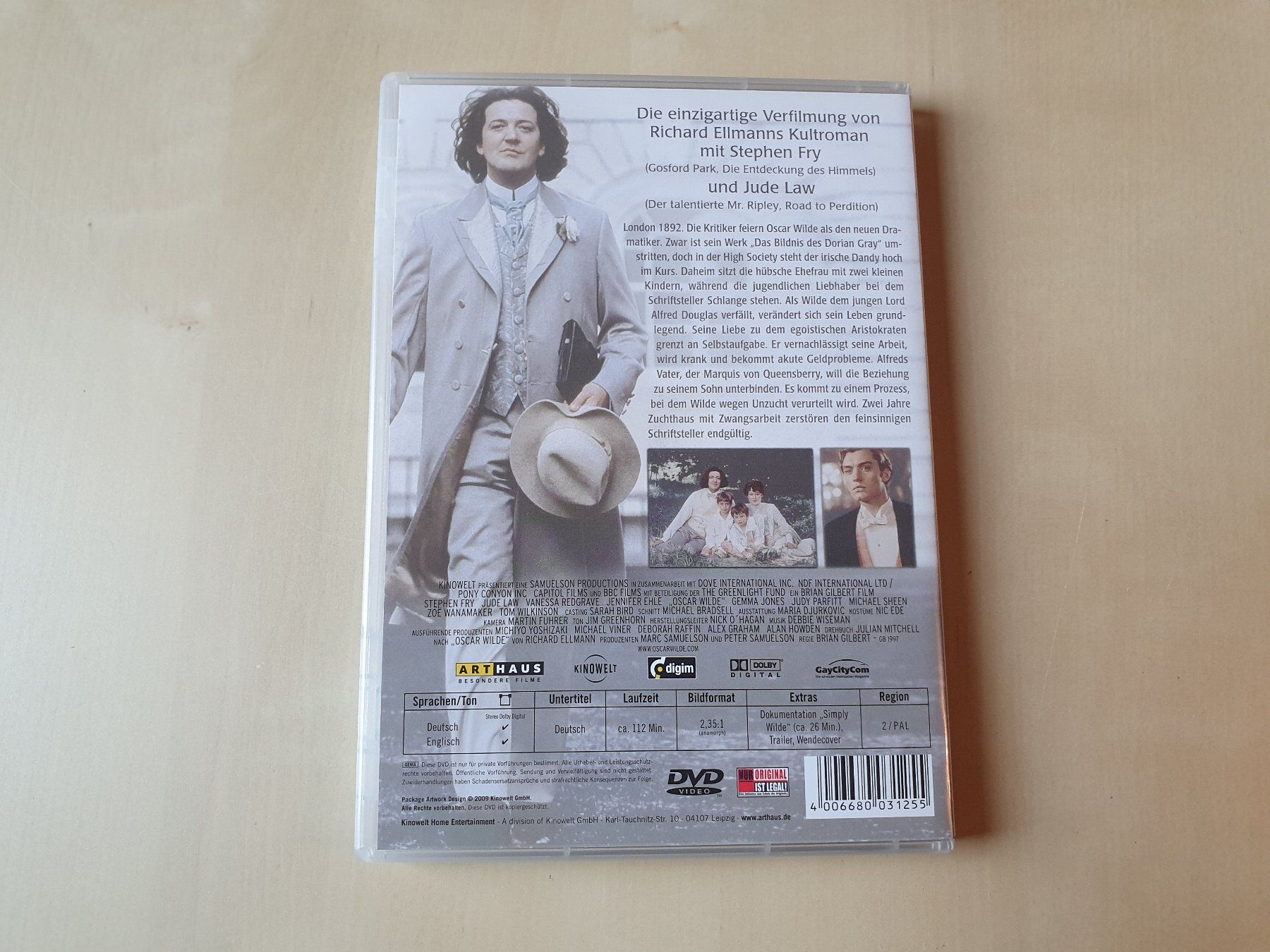 Tous les DVDs: Oscar Wilde – D'occasion à Stansstad par collectorsshop 1
