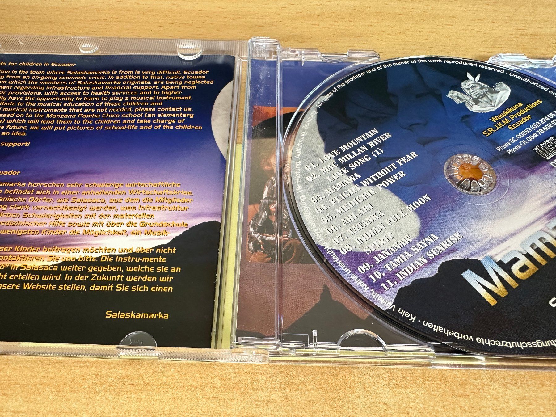 CD: U9 Salaskamarka – Mamawa – Usato da Rikon im Tösstal venduto da Alpenmutz 2