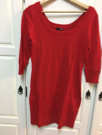 H&M Kleid, Pulli, Gr.M, rot