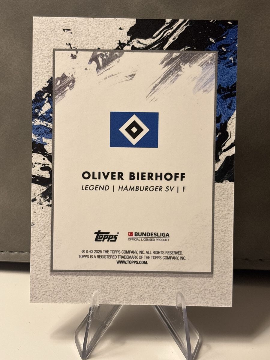 Topps Carte collezionabili: OLIVER BIERHOFF /25 TOPPS INCEPTION HAMBURGER SV, HSV – Nuovo (secondo la descrizione) da Aarberg venduto da gocardz.shop 1