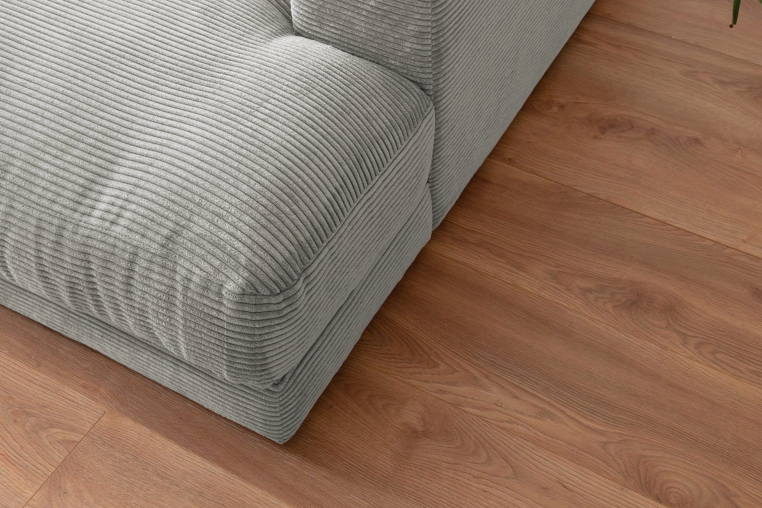 Divani: Big Sofa High End in Cord light grey – Nuovo e nell'imballaggio originale da Bischofszell venduto da deluxe-moebel 5