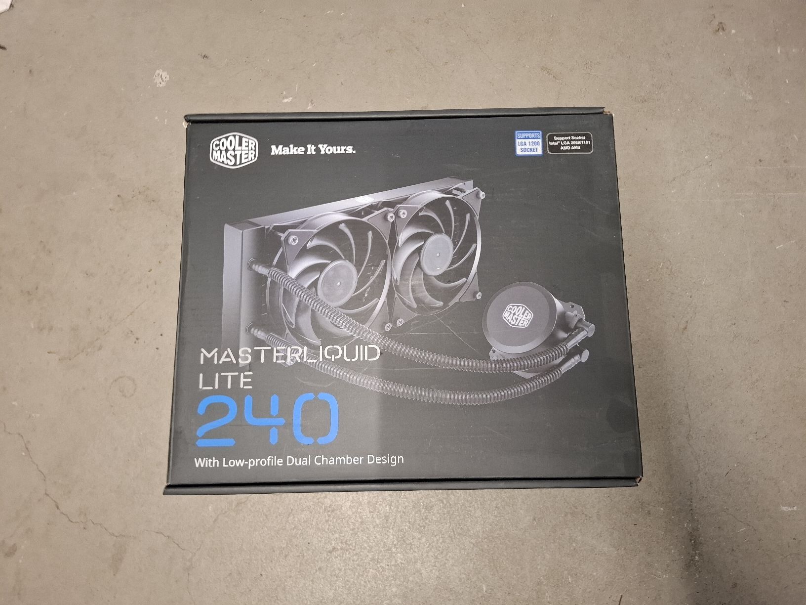 Composants électroniques: Cooler Master Masterliquid Lite 240 AIO CPU Wasserkühlung – D'occasion à Wila par luc_jq7c