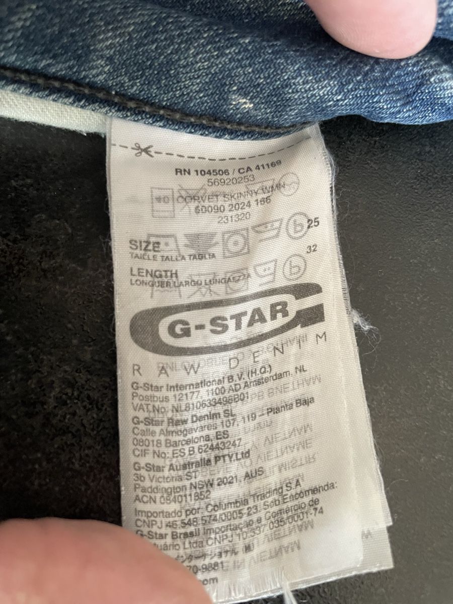 G-Star Jeans: Jeans G-Star Raw Taille 25 32 – Usato da Vallamand venduto da Bricbracbroc82 3