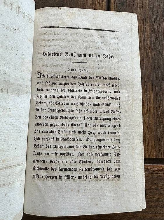 Livres: Antikes Buch Erheiterungen 1813 Hch. Zschokke – D'occasion à Weggis par urs_rj7p 3