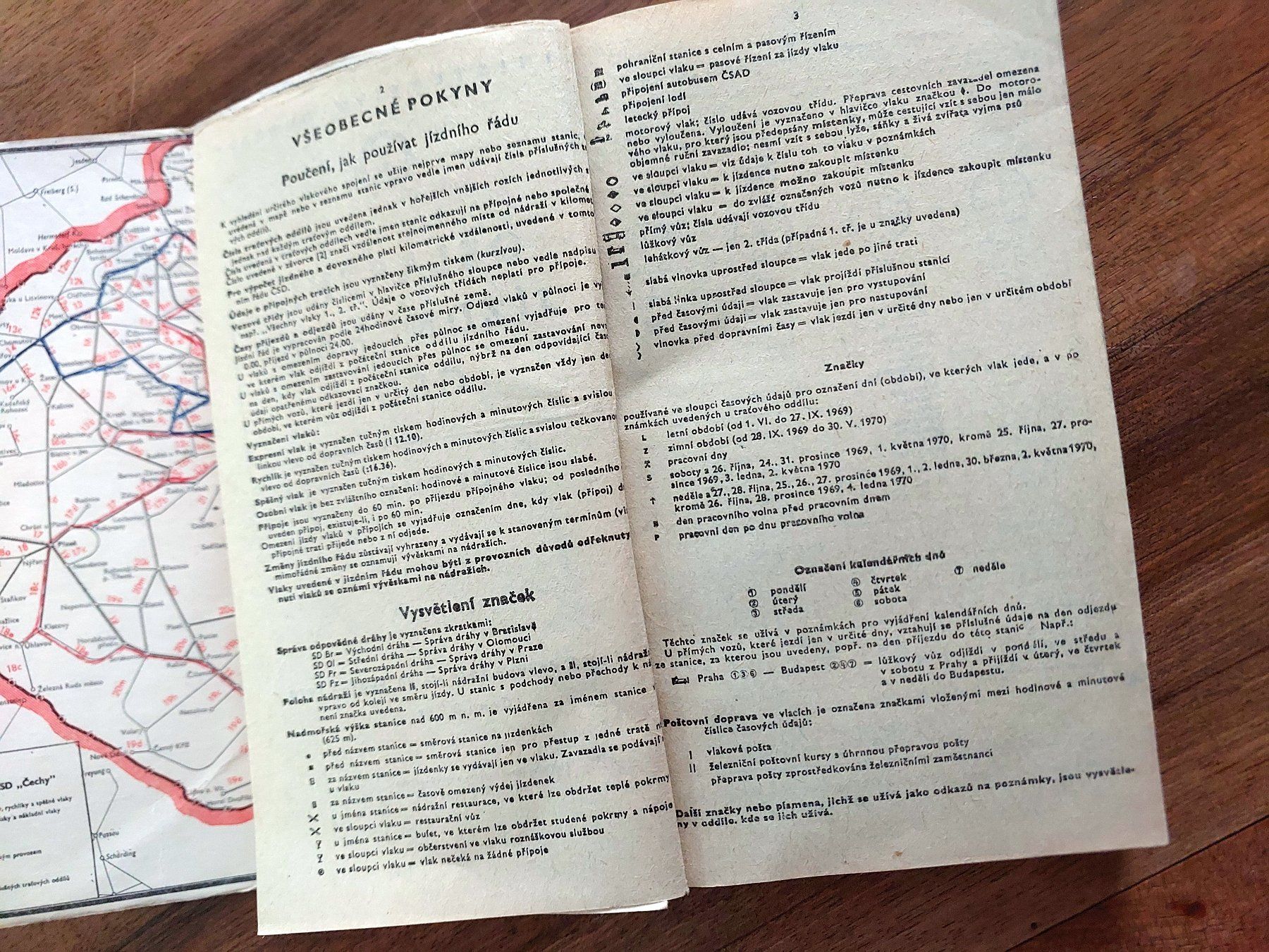 Libri: Fahrplan CSD Tschechien 1969 1970 – Usato da Schönenwerd venduto da Steidi 2