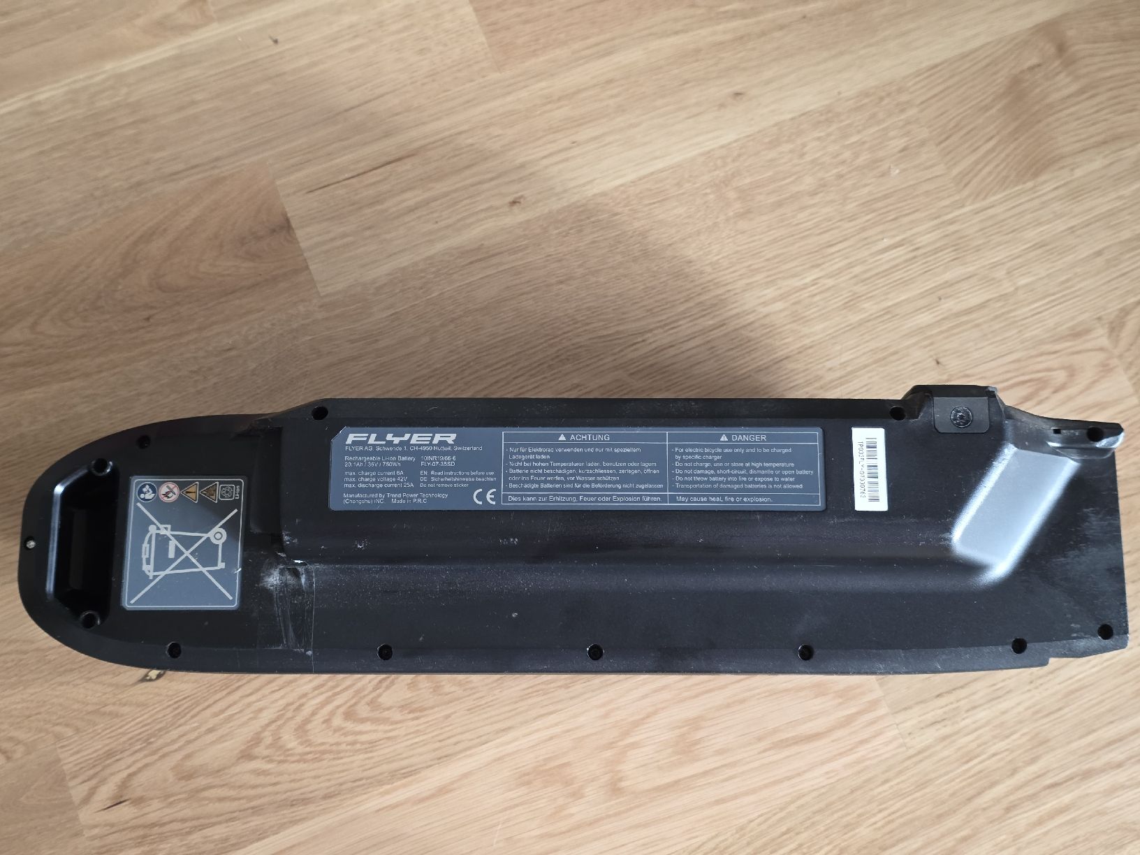 Flyer Akkus: Flyer E-Bike Akku SIB – Gebraucht aus Niederscherli von Pemela 1