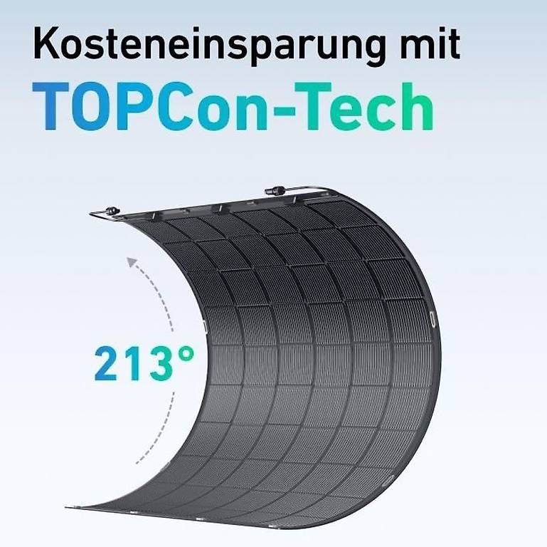 Dispositivi a energia solare: 225 Watt flexible PV Solar Module – Usato da Meilen venduto da ben_w9xw 2