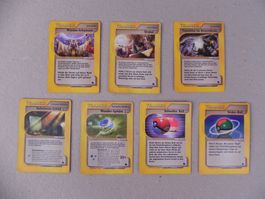 7 Pokémon Sammelkarte von Jahr 2003 Trainer Text Deutsch