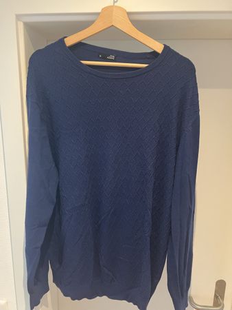 John Adams Herren Pullover XL, Marineblau, Top Zustand!