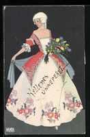 Mela Köhler: Dame nach Art des Barock g