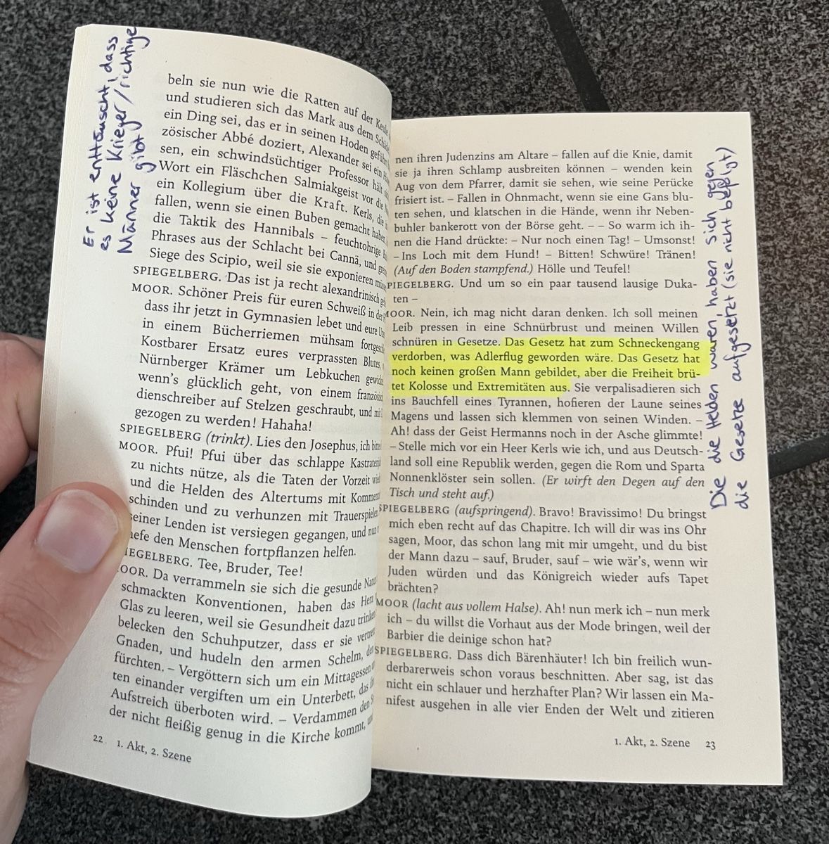Libri: Die Räuber von Friedrich Schiller – Usato da Hünenberg See venduto da spartakus02 4