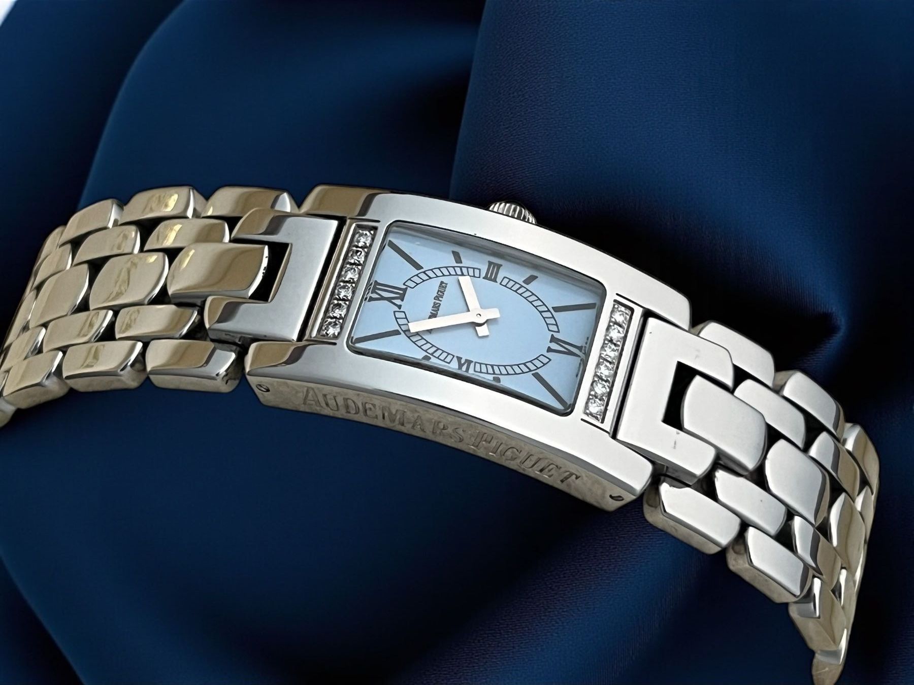 Audemars Piguet Orologi: Audemars Piguet Promesse Lady Tiffany Dial Full Set Mint' – Usato da Morges venduto da 24time