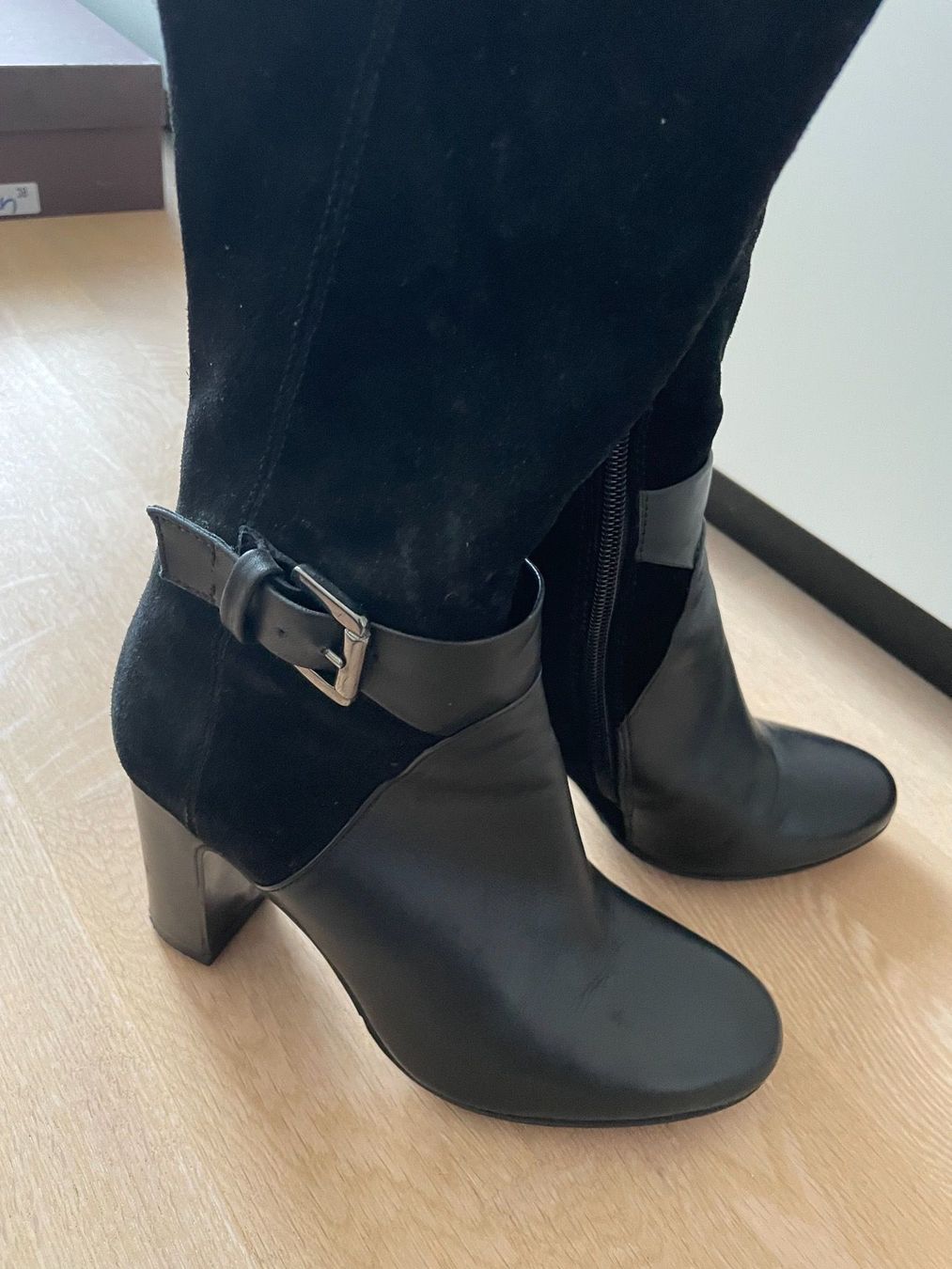 Navyboot Damenschuhe: Neuer schwarzer Stiefel, Navyboot 38, Np 450.- – Neu (gemäss Beschreibung) aus Aesch BL von shuja01 1