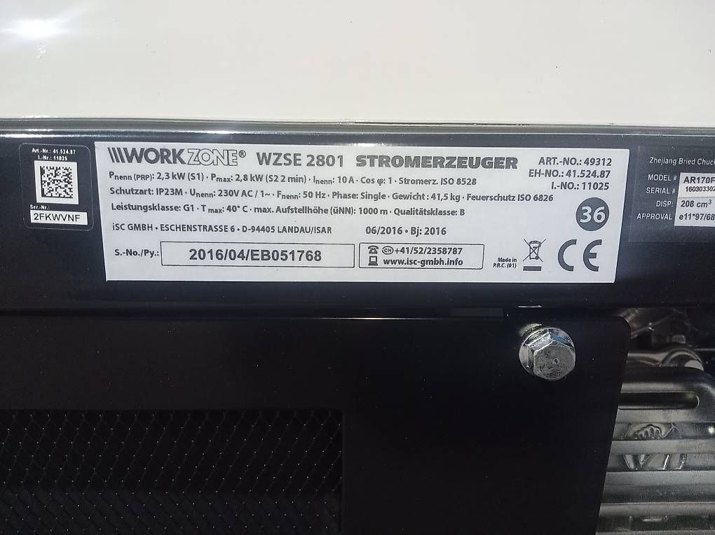 Generatori di corrente: Notstromgruppe  – Usato da sils.i.D venduto da Spyderrider 1