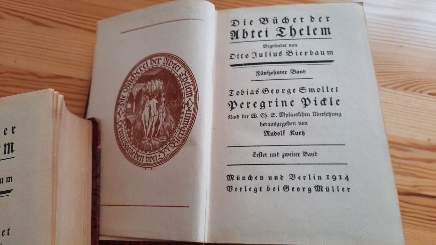 Libri: PEREGRINE PICKLE 4 BÄNDE IN 2 BÄNDEN – Usato da zürich venduto da gabab 2