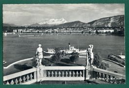 Genève et le Mont-Blanc, 1962, gelaufen