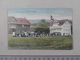Luzern, Militär Kantine Allmend, Feldpost, 1915