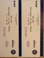 2X All Day Premium Tickets für Openair Gampel