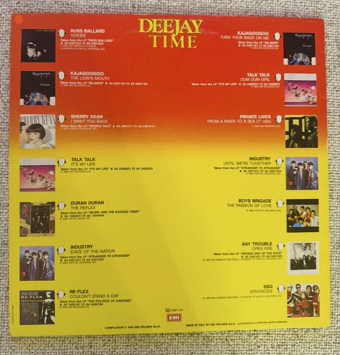 Schallplatten: Deejay Time -  Summer Compilation - 12" Maxi - 1984 – Gebraucht aus Rorbas von BlackstarRecords 1