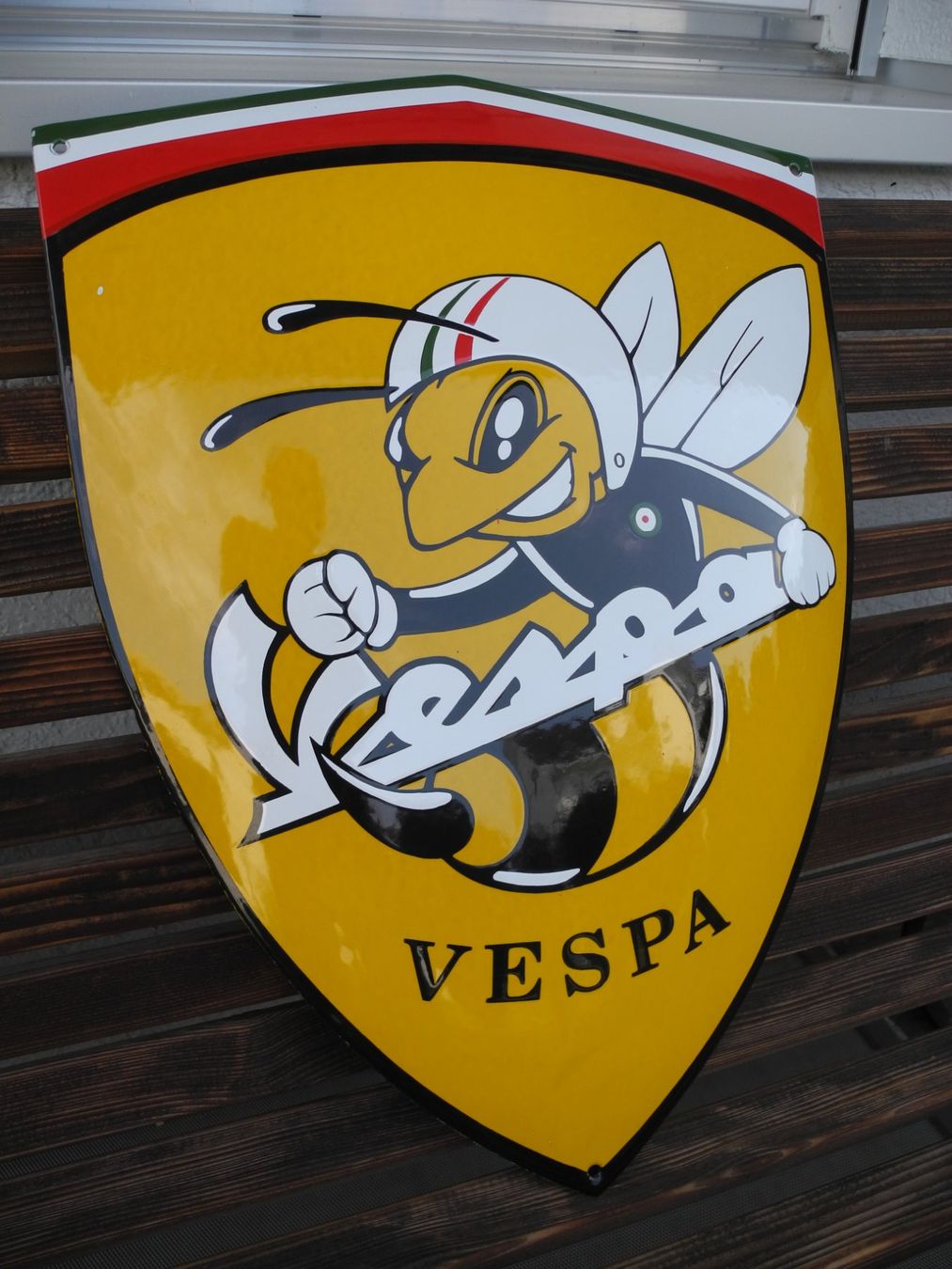 Vespa Ecriteaux: VESPA EMAILSCHILD – Neuf (Voir description) à Reinach AG par Huckleberrysix 1