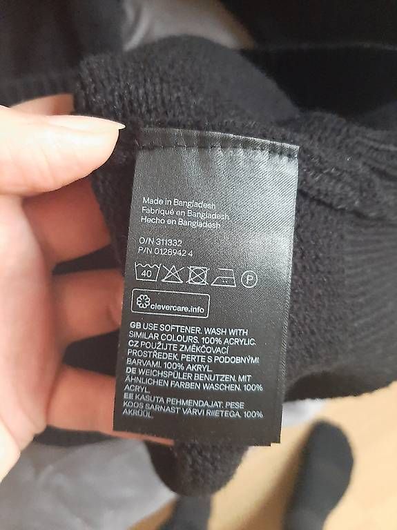 H&M Vestiti: H&M Strickkleid schwarz Gr. XS – Nuovo (secondo la descrizione) da Marthalen venduto da Jenny.Z 1