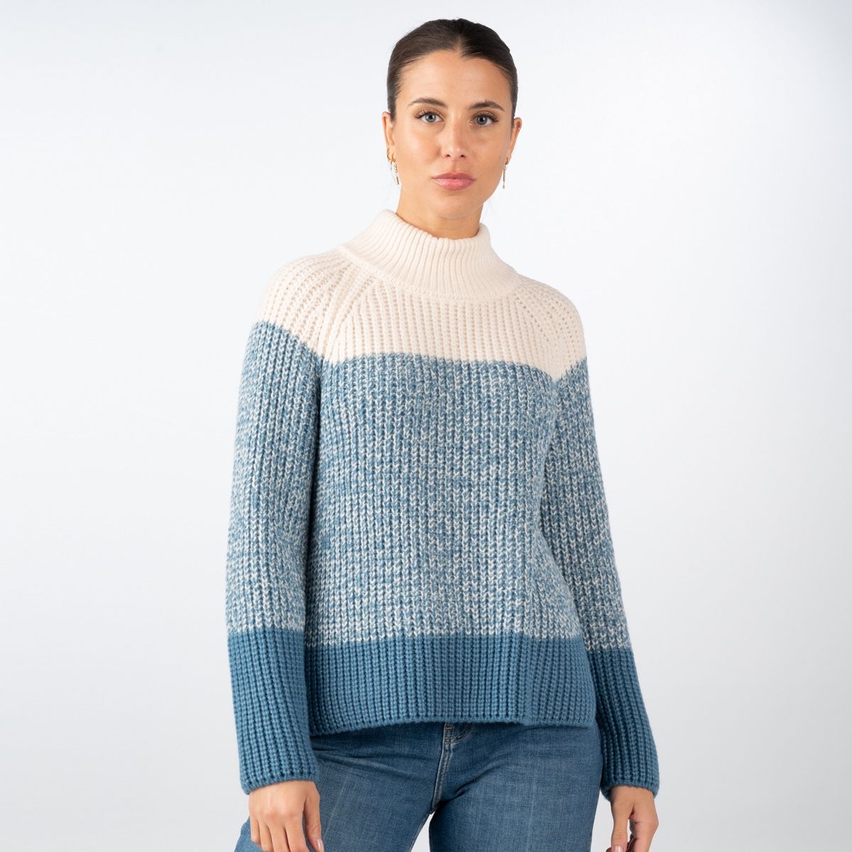 Maglioni & Felpe: Pull LECOMTE col montant bleu/blanc, T. 42 – Nuovo e nell'imballaggio originale da Morges venduto da sandy069 8