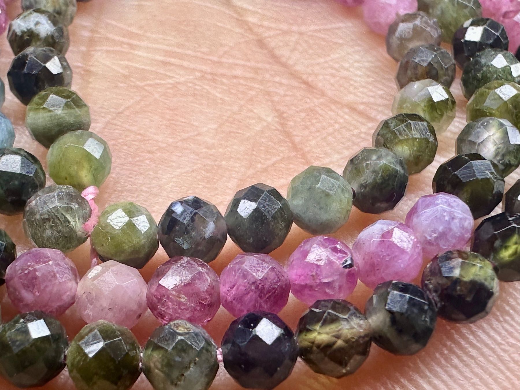 Edelsteine: Natürlicher Multicolor Turmalin Edelstein-Strang – Neu (gemäss Beschreibung) aus Langenthal von Seelenfreunde 3