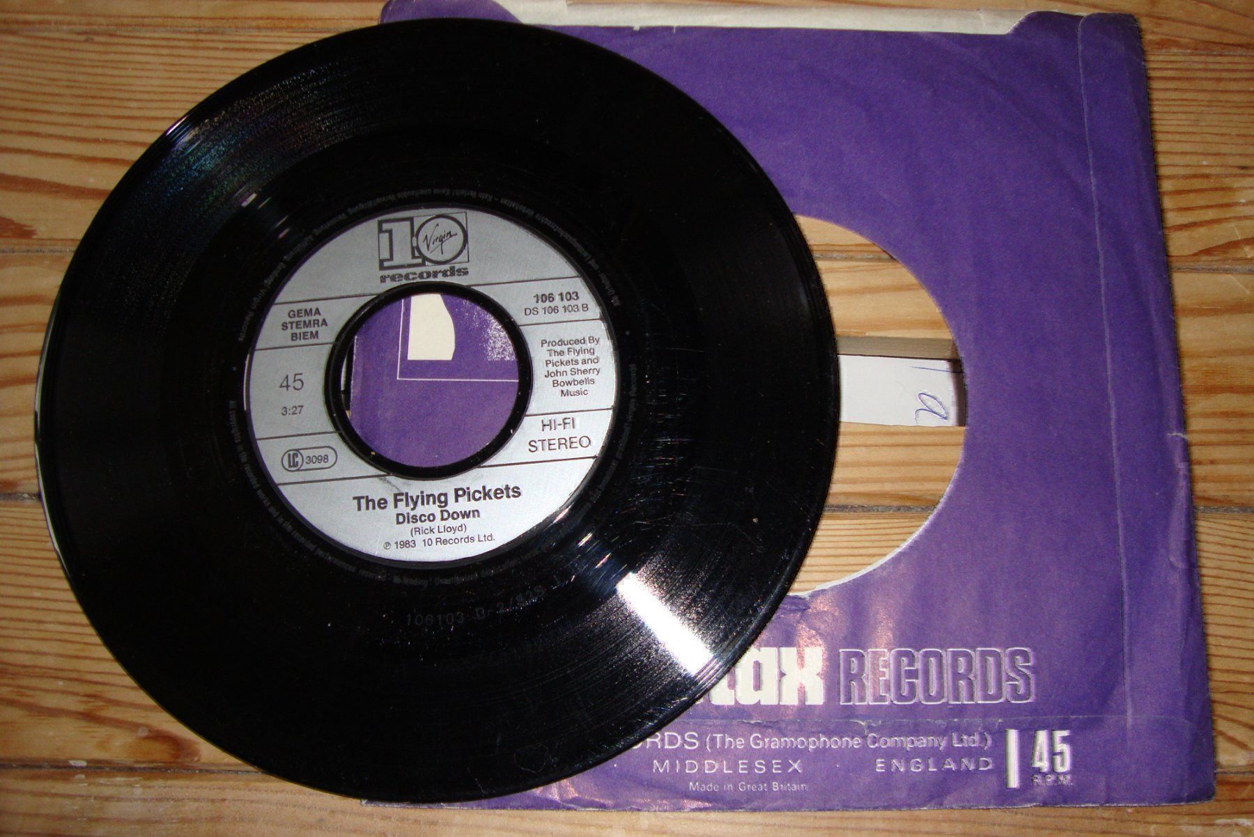 Dischi in vinile: FLYING PICKETS - ONLY YOU - TOPHIT – Usato da Bern venduto da Uli_10_11 1