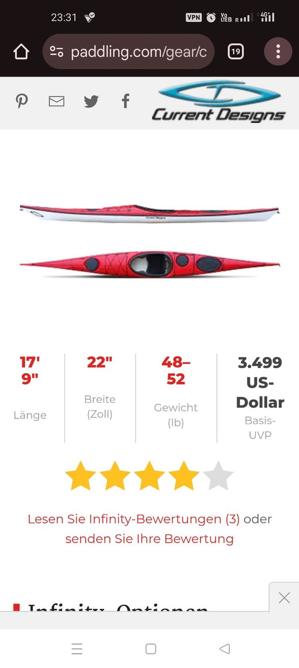 Bateaux: SeeKayak – D'occasion à Schaffhausen par cic_87cy 1