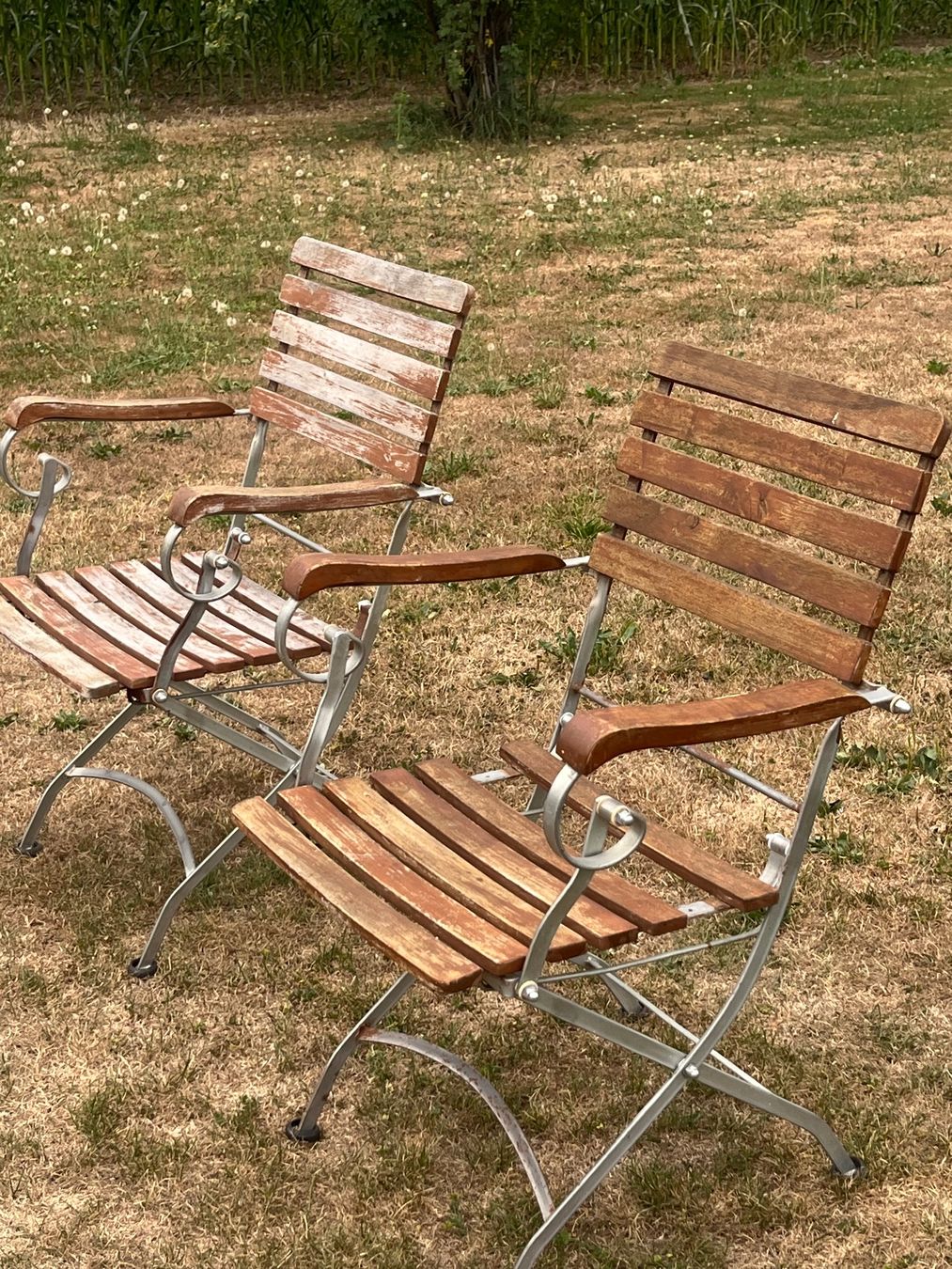 Sedie: 2 Gartenstühle Klappbar – Usato da Allmendingen b. BE venduto da juair 1