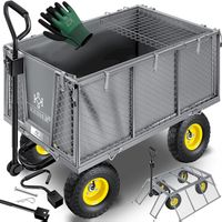 KESSER Bollerwagen 550kg GRAU