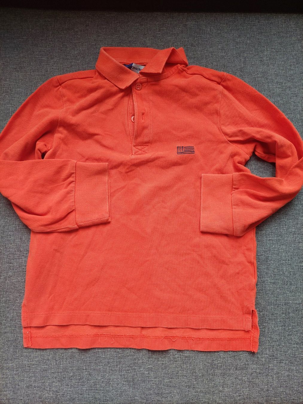 Camicie, T-shirt & Polo: Marines Langes Polohemd rot Grösse 98/104 – Usato da Beckenried venduto da Havacola 1