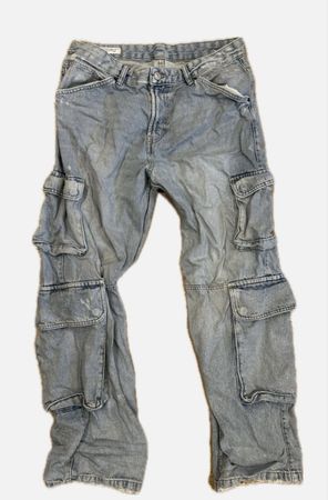 Jeans Cargo Zara Herren Grösse XXL hellblau gebraucht